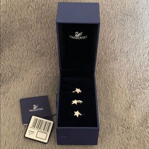 Swarovski Stackable Star Rings! (Size 7)